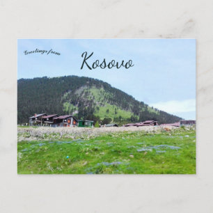 A Mountain Village in Kosovo Postcard
