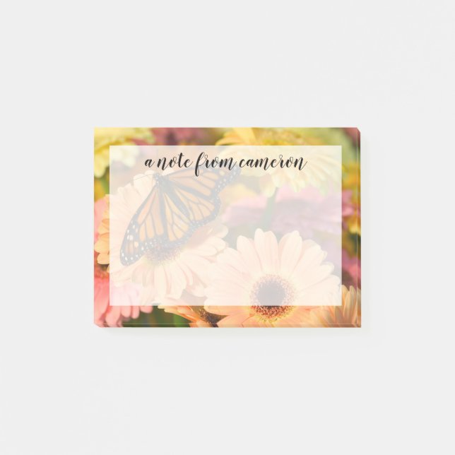 A Mourning Cloak Butterfly Post-it Notes (Front)