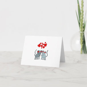 A Mouse Affair Valentine's Day Card