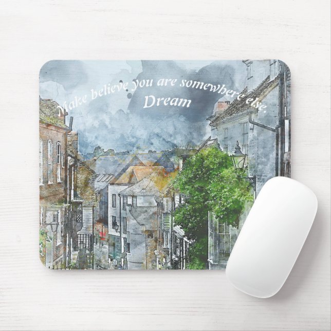 A mouse pad for meditation (With Mouse)