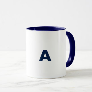 (A) Mug Dark Blue