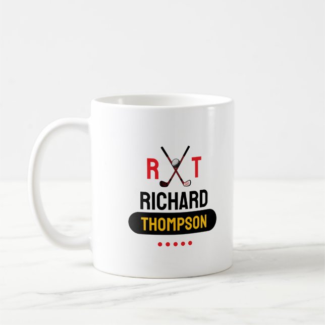 A Mug for Golfers (Left)