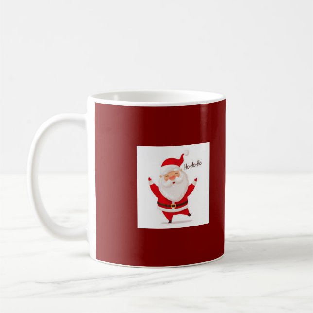 A Mug with a Santa, especially for Christmas! (Left)