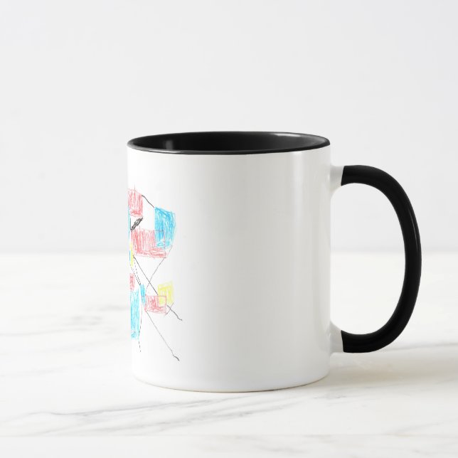 A mug with Frank art (Right)