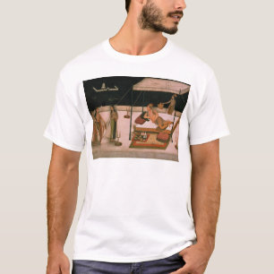A Mughal prince receiving a lady at night T-Shirt