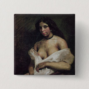 A Mulatto Woman, c.1821-24 15 Cm Square Badge