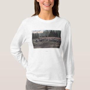A Mule Team at Camp Lewis T-Shirt