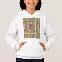 a multicolored background with squares and dots