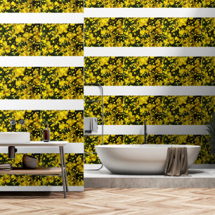 A Multitude of Yellow Mums Wallpaper