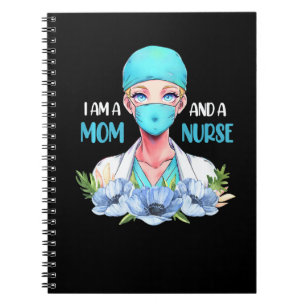 A Mum And A Nurse Best Mum Nurse Graphic Ever Notebook