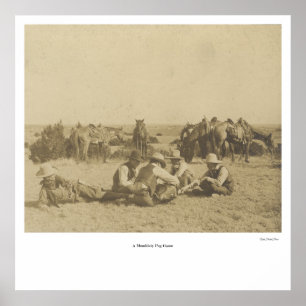 "A Mumblety-Peg Game" Poster