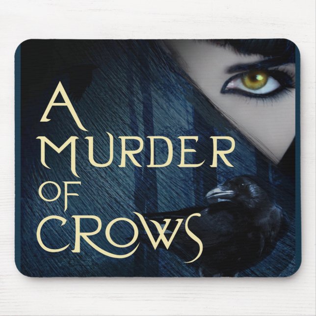A Murder of Crows Mouse Mat (Front)