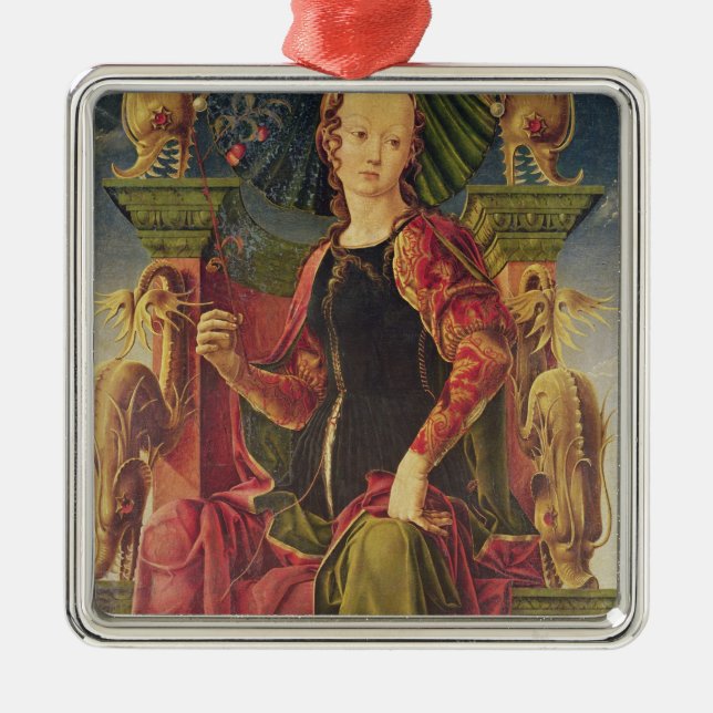 A Muse, c.1455-60 Metal Tree Decoration (Front)