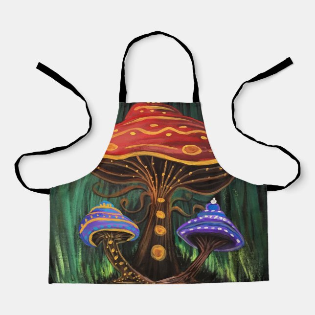 A Mushroom World Apron (Front)