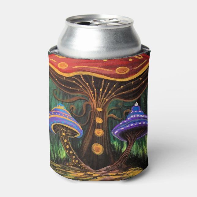 A Mushroom World Can Cooler (Can Front)