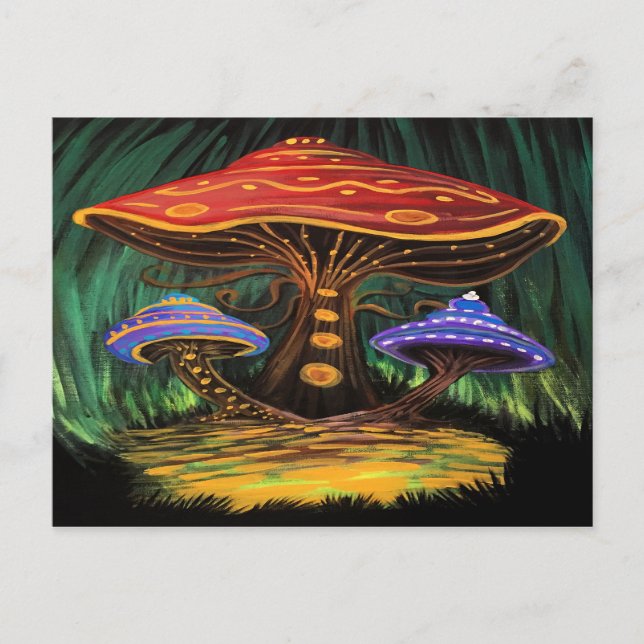 A Mushroom World Postcard (Front)