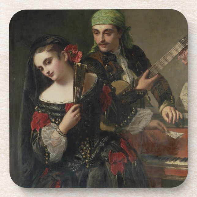 A Music Lesson, Seville Coaster (Front)