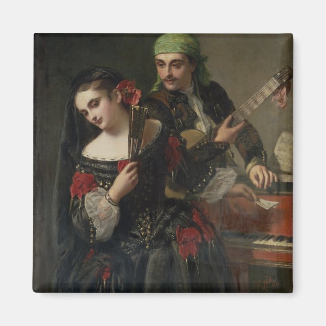 A Music Lesson, Seville Magnet (Front)