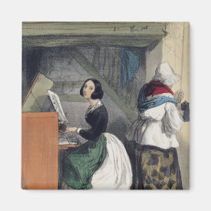 A Music School Pupil, from 'Les Femmes de Magnet