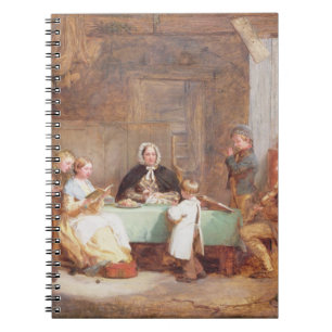 A Musical Evening (oil on canvas) 2 Notebook