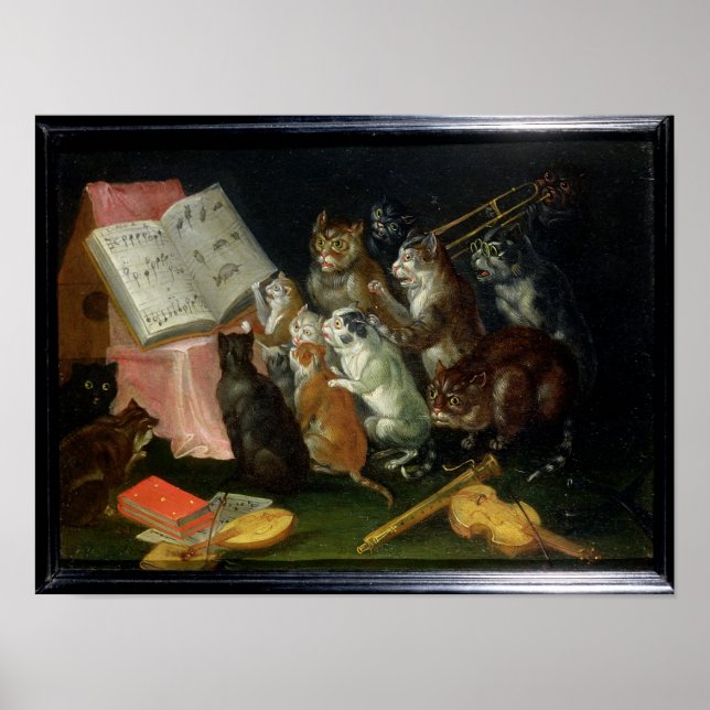 A Musical Gathering of Cats Poster (Front)