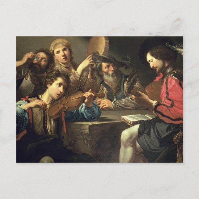 A Musical Gathering Postcard (Front)