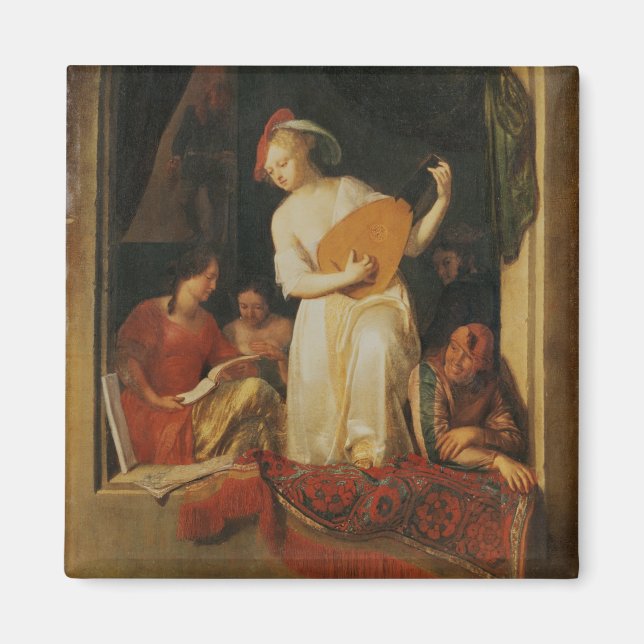 A Musical Party, 1681 Magnet (Front)