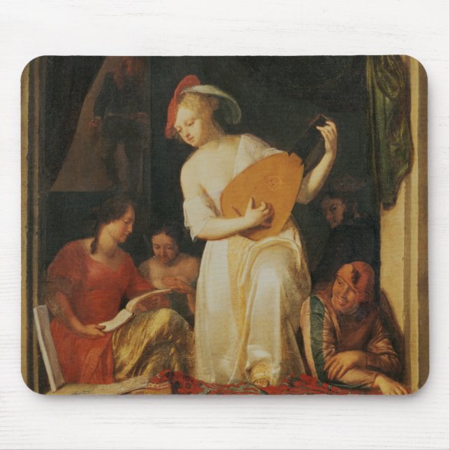 A Musical Party, 1681 Mouse Mat (Front)