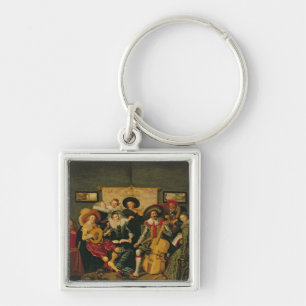 A Musical Party, c.1625 Key Ring