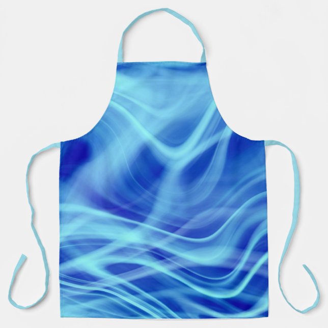 A Mystical Blue Fog  Apron (Front)