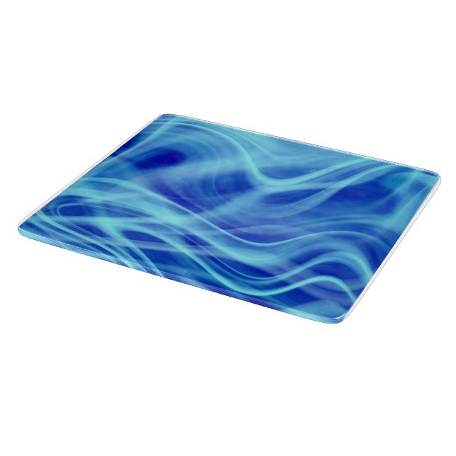 A Mystical Blue Fog  Cutting Board (Corner)