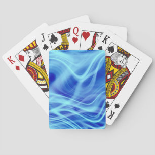 A Mystical Blue Fog  Playing Cards