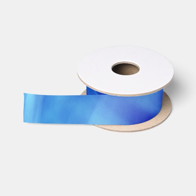 A Mystical Blue Fog  Satin Ribbon (Spool)