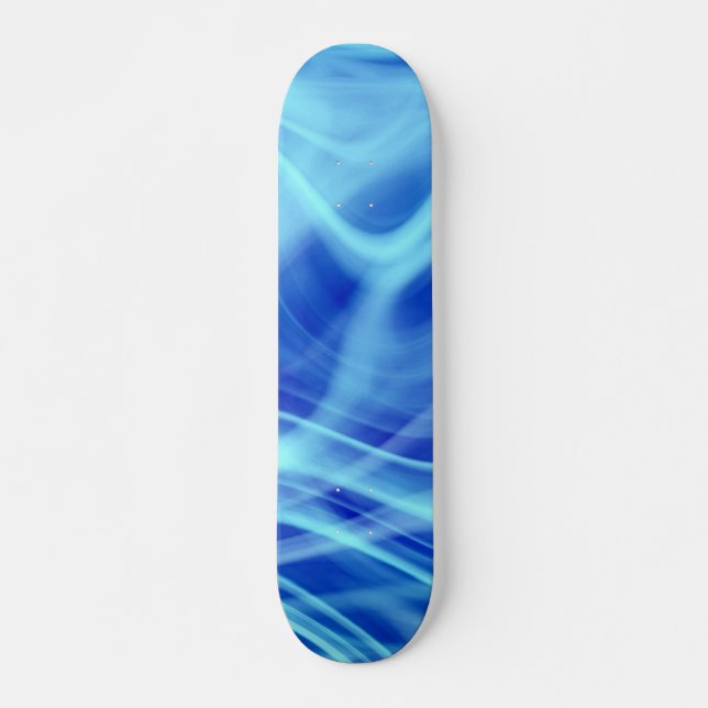A Mystical Blue Fog  Skateboard (Front)