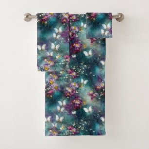 A Mystical Butterfly Series Design 11 Bath Towel Set