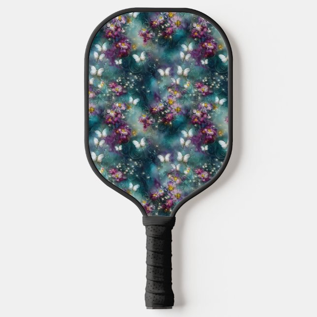 A Mystical Butterfly Series Design 11 Pickleball Paddle (Front)