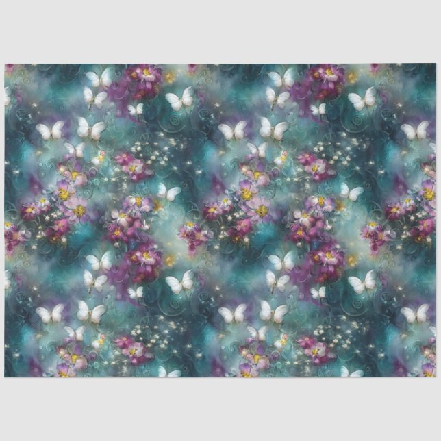 A Mystical Butterfly Series Design 11 Tissue Paper (Front)