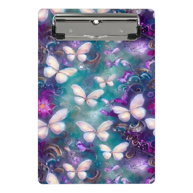 A Mystical Butterfly Series Design 1 Mini Clipboard (Front)