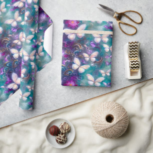 A Mystical Butterfly Series Design 1 Wrapping Paper
