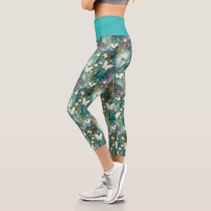 A Mystical Butterfly Series Design 3 Capri Leggings