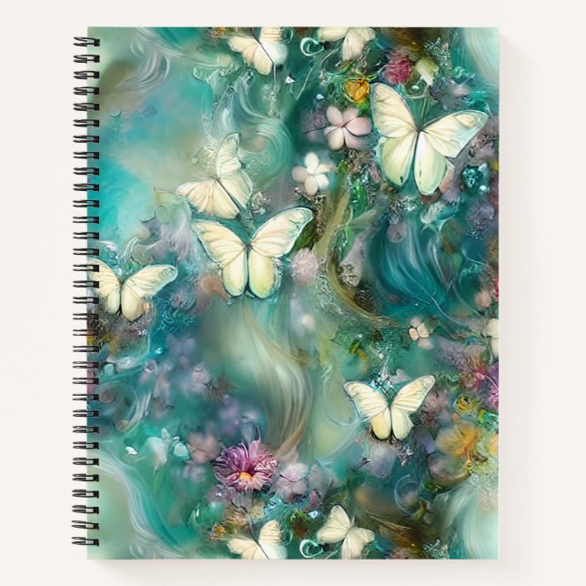 A Mystical Butterfly Series Design 3 Notebook (Front)