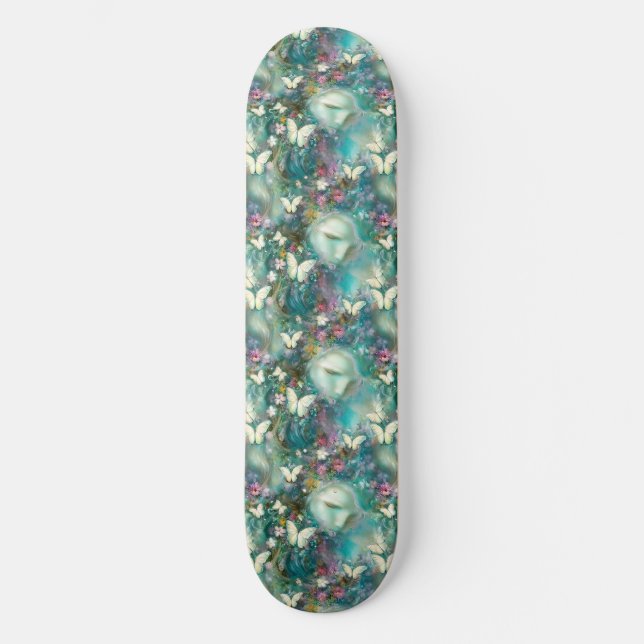 A Mystical Butterfly Series Design 3 Skateboard (Front)