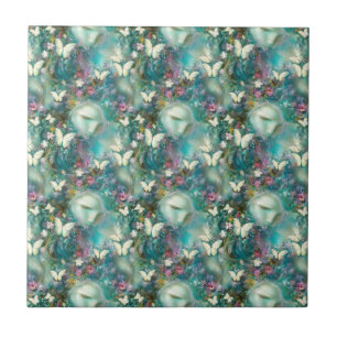 A Mystical Butterfly Series Design 3 Tile