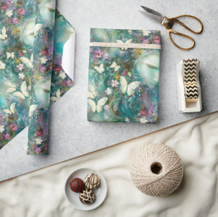A Mystical Butterfly Series Design 3 Wrapping Paper