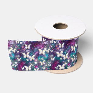 A Mystical Butterfly Series Design 5 Satin Ribbon