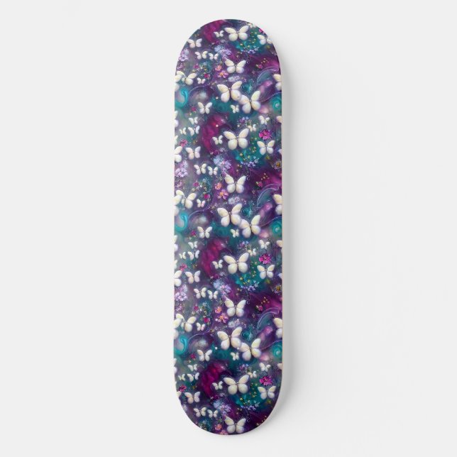 A Mystical Butterfly Series Design 5 Skateboard (Front)