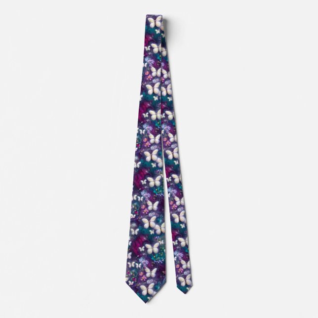 A Mystical Butterfly Series Design 5 Tie (Front)