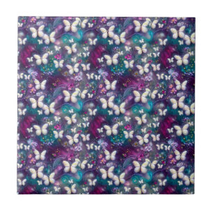A Mystical Butterfly Series Design 5 Tile