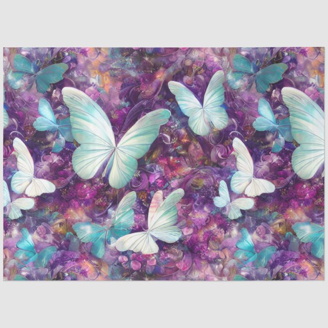 A Mystical Butterfly Series Design 6 Tissue Paper (Front)