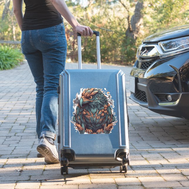 A mystical Eagle (Suitcase Insitu)
